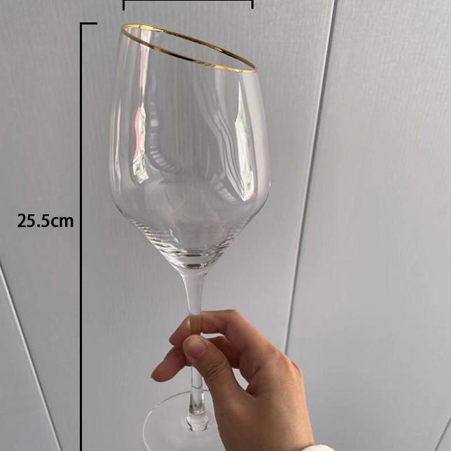 Transparente patrón vertical cristal en forma de corazón copa de vino tinto copa de champán Phnom Penh copa de vino creativo al por mayor