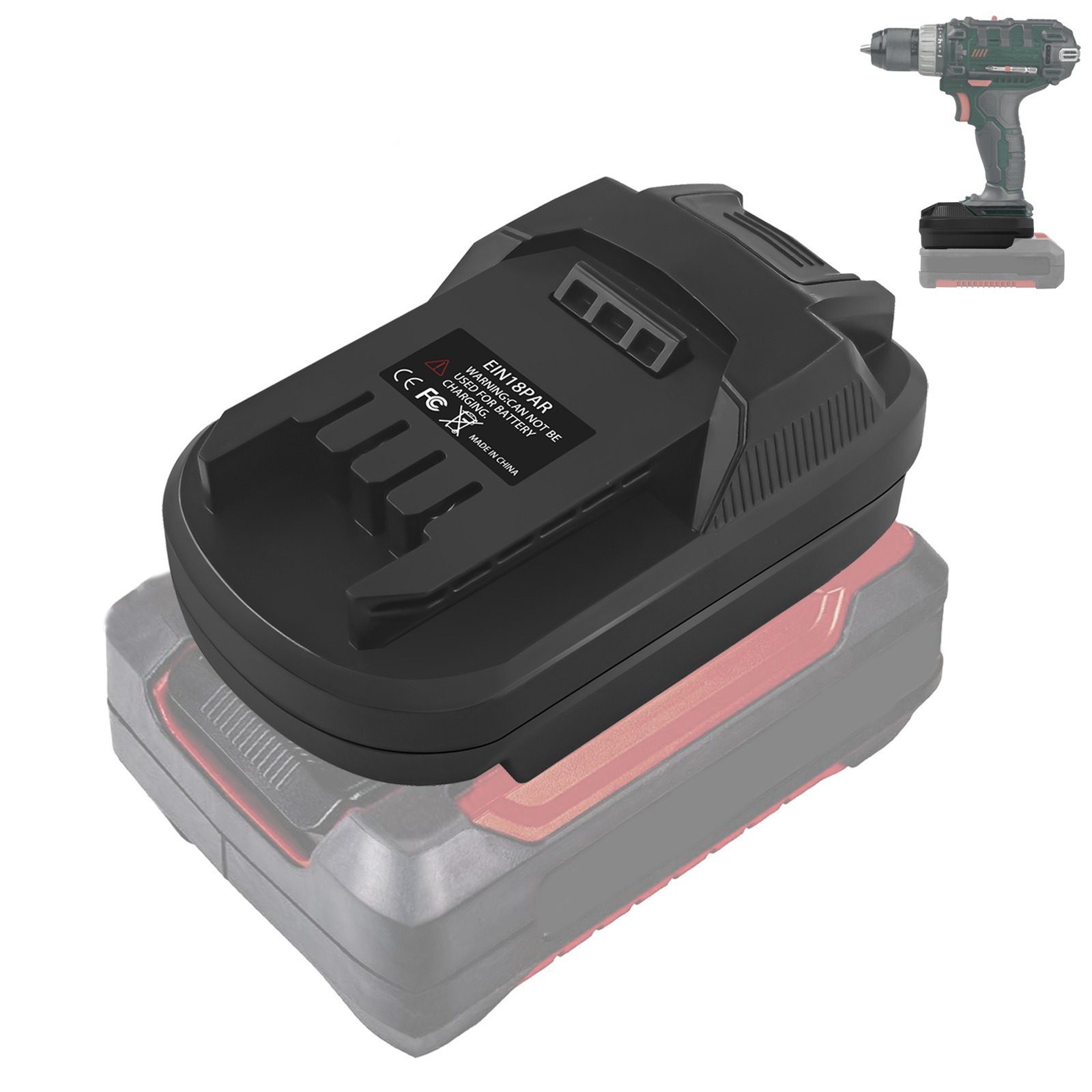 Adaptador de batería de cabello directo del fabricante es compatible con Dewei Mutian MiWatch 100 convertidores de baterías rotativas mutuas image 72
