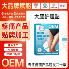 国境を越えた外国貿易英語カスタマイズ OEM 太ももケアパッチ痛みヘルスケア製品ブランド加工工場 OEM