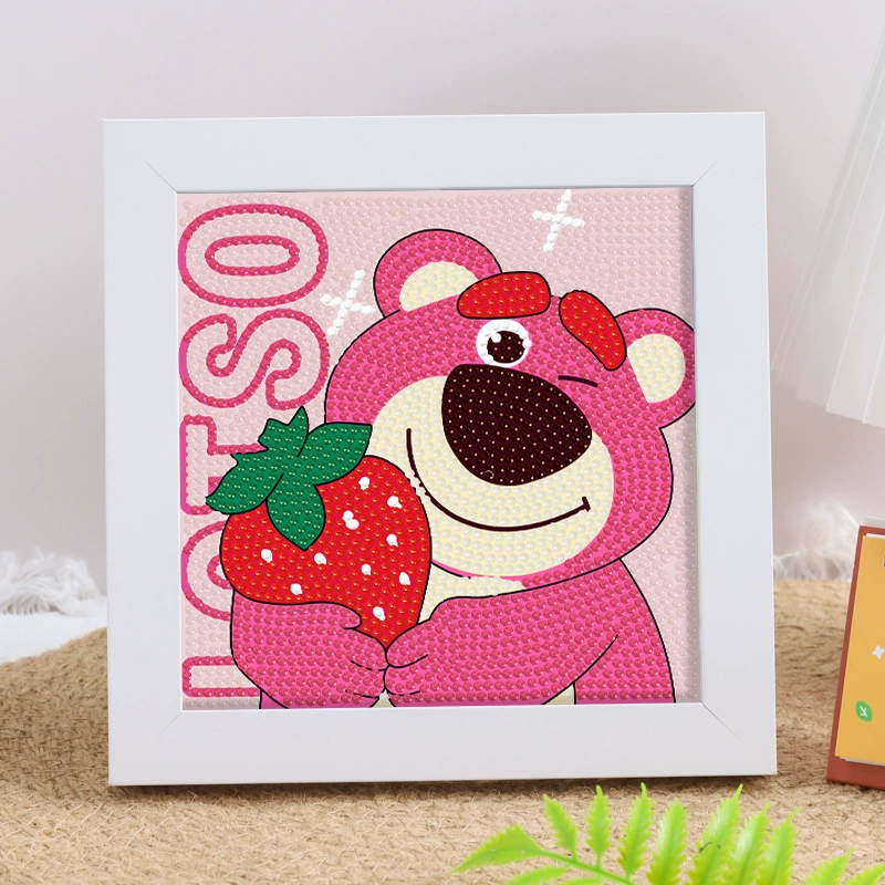 Набор для алмазной вышивки (Sanrio) Пикачу в раме, 17×17 см, комплект для полного стежка DIY