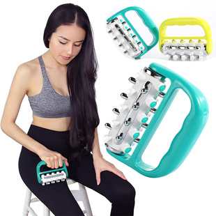 Factory Wholesale Plastic Hand-Held Full Body Rolling Massager Massager Plastic Roller Home Massager