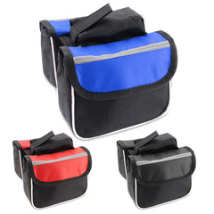 Bicycle Front Beam Bag, Bike Saddle Bag, Top Tube Bag, Mountain Bike Front Hanging Bag, Frame Bag, Cycling Gear Accessories
