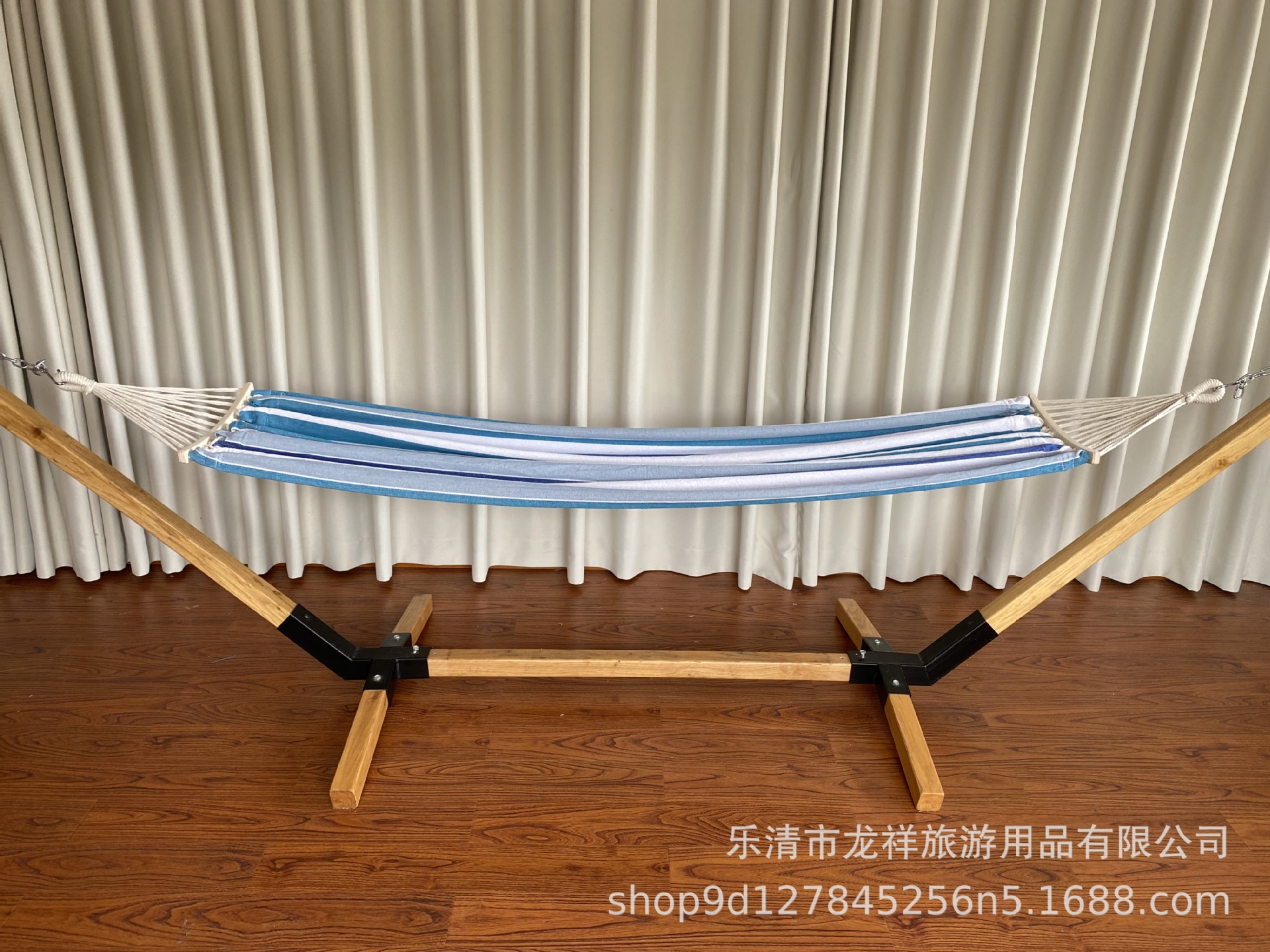 200*100cm 파란색과 흰색 넓은 스트립