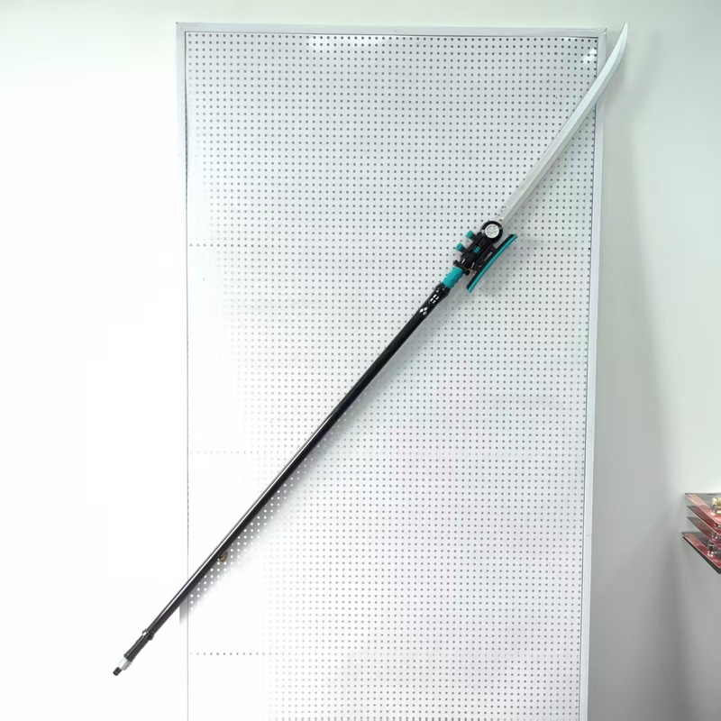 スリーゲイム兵器周辺機器 190 センチメートル延長 PU ルブフアントゥエン画戟双月画戟武器モデル小道具プラスチック|undefined