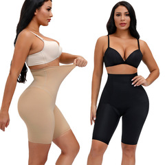 Postpartum high-waisted shaping pants, boxer-style anti-exposure hip-lifting pants, breathable seamless waist-control pants, plus-size tight tummy-control pants.