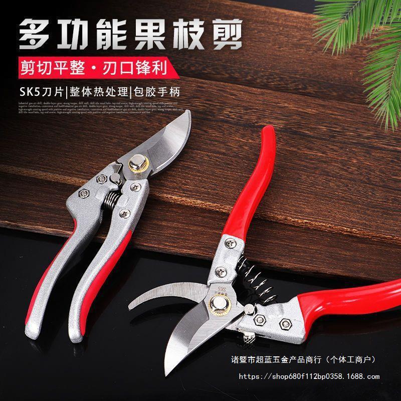 果树剪粗枝剪SK5省力修枝剪刀园艺修花木果树嫁接园林剪工具