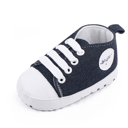 Newborn Soft Sole Baby Shoes Learning to Walk Shoes Spring/Autumn Canvas Shoes Baby Learning to Walk Shoes Wholesale 2690