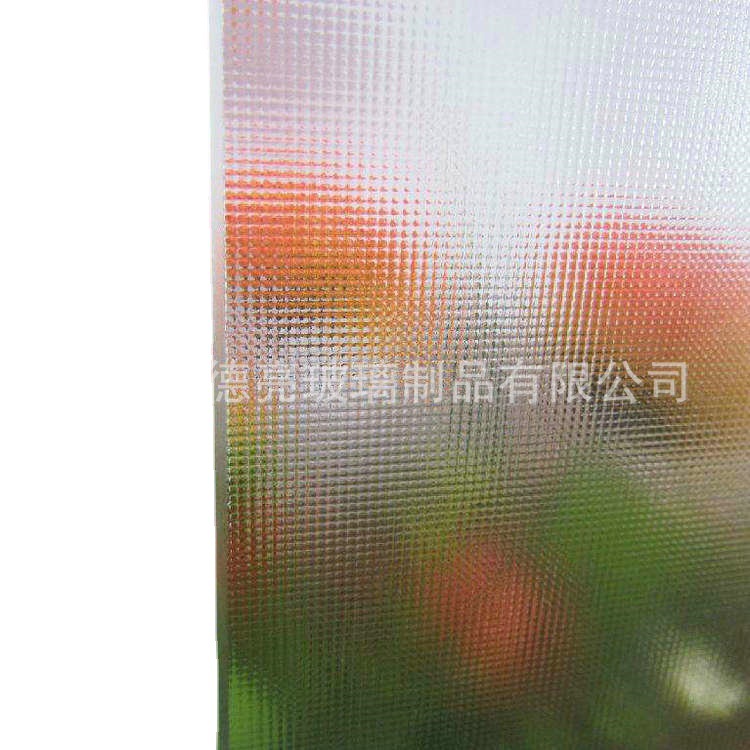 热销推荐钢化压花玻璃透明压花玻璃水纹压花玻璃夜明珠玻璃
