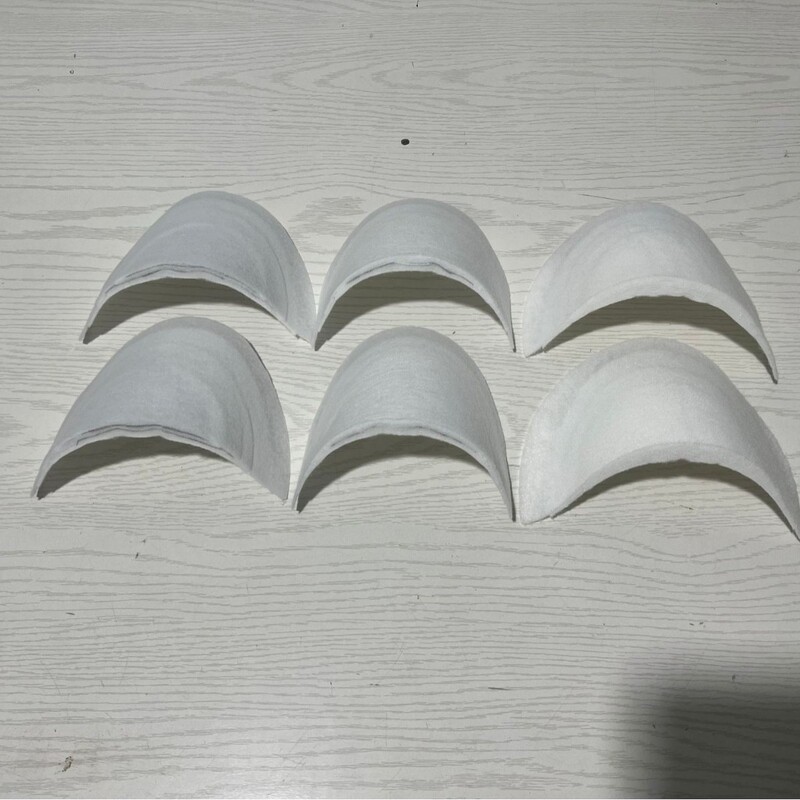Needle-Punched Cotton Shoulder Pads, Shoulder Pads for Men's and Women's Suits, Cashmere Coat and Small Suit Shoulder Pads, Shoulder Cotton, Cotton Shoulder Pads, in Stock Needle-Punched Cotton Shoulder Pads, Shoulder Pads for Men's and Women's Suits, Cashmere Coat and Small Suit Shoulder Pads, Shoulder Cotton, Cotton Shoulder Pads, in Stock