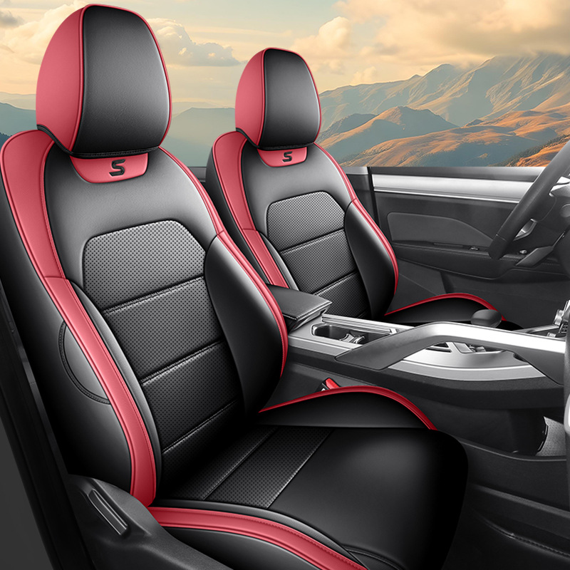 Geely Bin Yue – Geely Modelə uyğun (Original) oturacaq örtükləri - red
