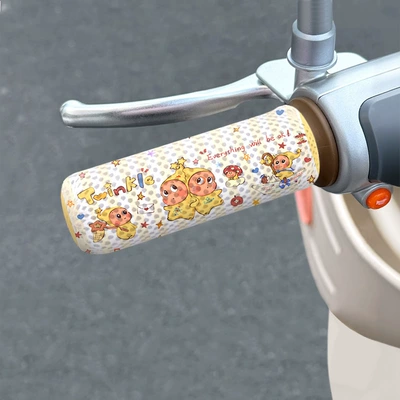 breathable honeycomb grips, summer sun – Motorcycle Handle Cover - a-pair-of-items-twin-stars