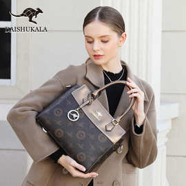 欧美包包女士2026新款小众设计师时尚托特包高级感印花手提斜挎包