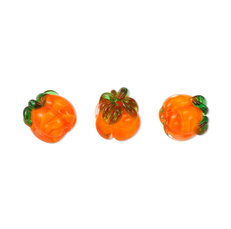 Fruit Pattern 1 Piece Glass Fruit DIY Jewelry Accessories Beads