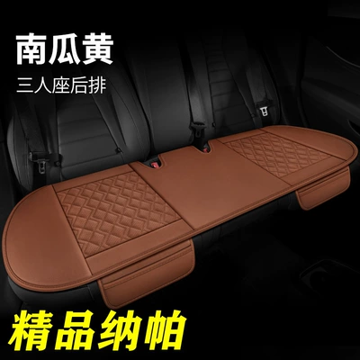 Cover, Seat cushion, seat cover - jg-premium-nappa-edition-pumpkin-yellow-three-seater-1-piece