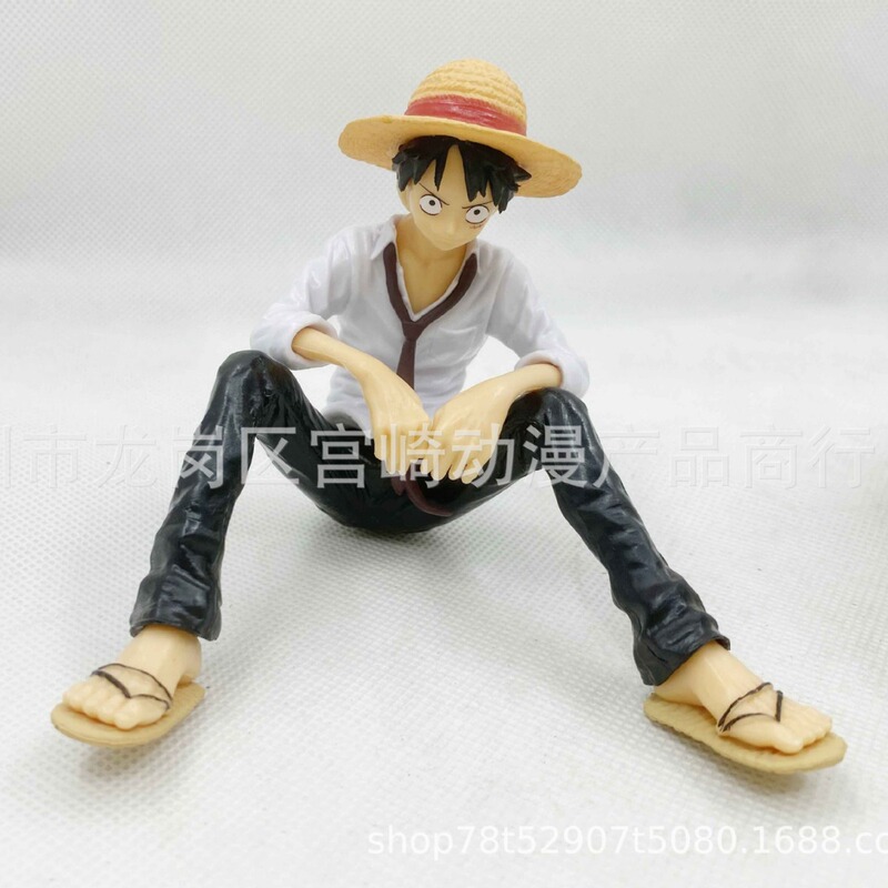 Luffy Yukino Car Ornaments Desktop Computer Ornaments Car-Mounted Office Center Console Anime Decoration Wholesale Model