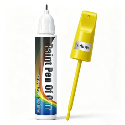 Avtomobil boya qələmləri | Paint Surface Scratches - 12ml-car-touch-up-pen-yellow