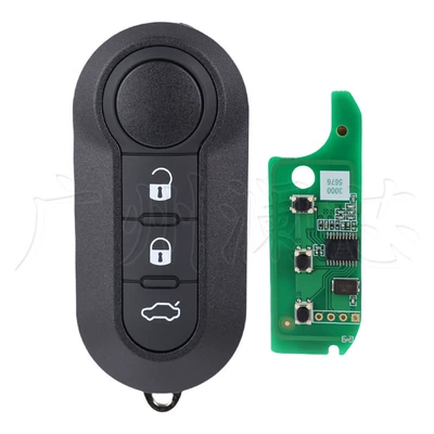 Car Keys Marelli/Delphi System Foldableing - delphi-delphi-system-3-button-car-key
