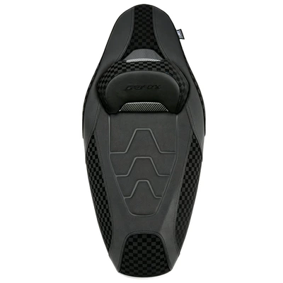 Suitable for 2017-2020 Yamaha AEROX155 V1 motorcycle modification, comfortable waterproof seat cushion assembly (Motorcycle cushion) - water-transfer-plaid-leather-black
