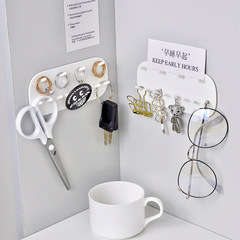 Jewelry rack for necklaces, hair hoops, earrings hanging on the wall, home punch-free wall hanging small items storage jewelry display rack