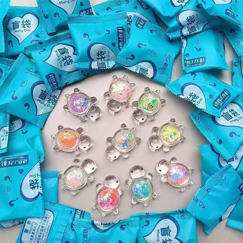 夜光小乌龟卡皮巴拉哪吒小盲袋diy饰品玩具水果崽崽小摆件批发|undefined
