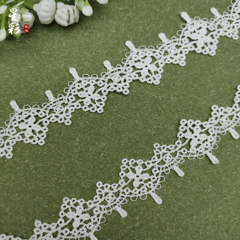 Source manufacturer lace wholesale water-soluble lace clothing accessories custom sexy underwear hollow lace pajamas decoration