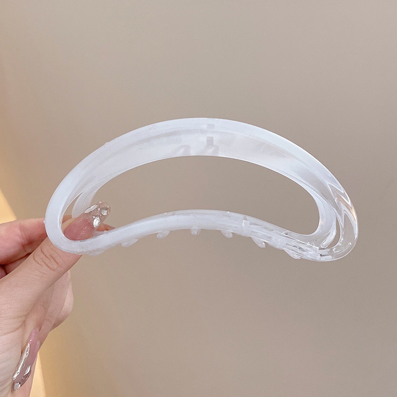 Francés elegante headwear Otoño e Invierno felpa updo clip de pelo gran tiburón clip horquilla de alto grado al por mayor