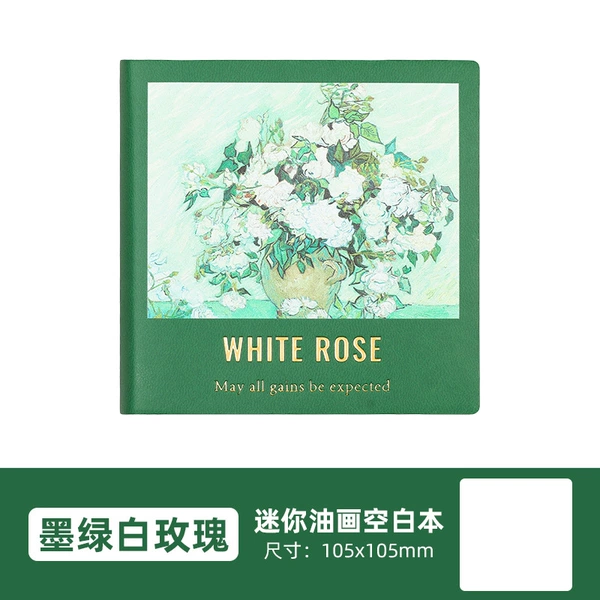 Dark green [white rose]