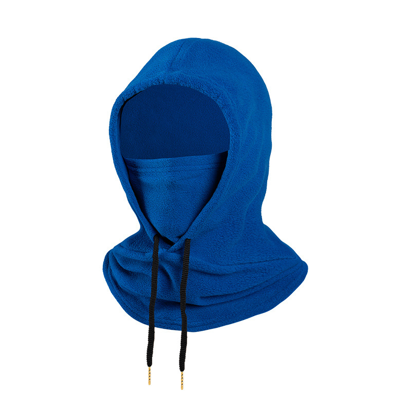 Otoño y invierno al aire libre camuflaje de terciopelo calentamiento sombrero guisante para hombres y mujeres máscara de terciopelo a prueba de viento y frío