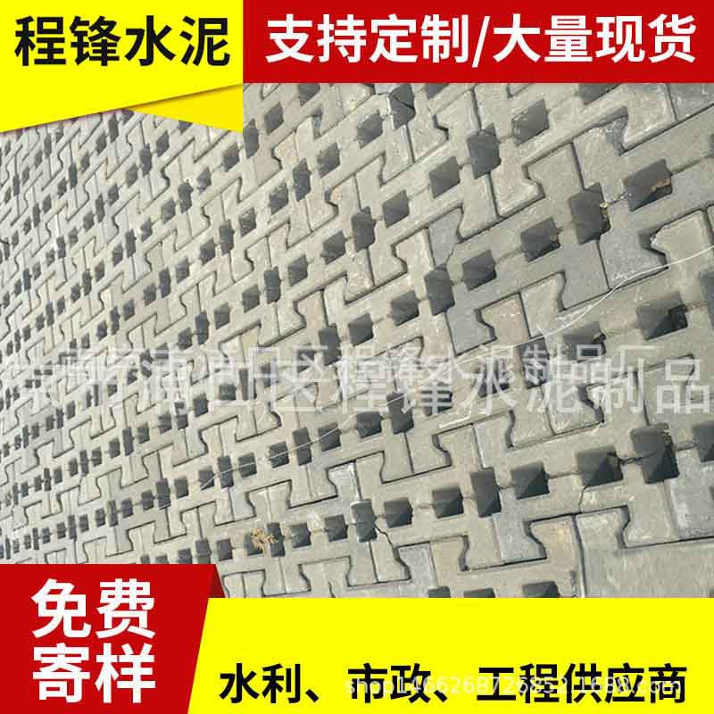 2021河道护坡砖混凝土连锁护坡砖 河道生态异形护坡砖河道护坡砖