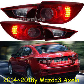 适用于马自达3昂科塞拉尾灯昂克塞拉后杠灯刹车灯2014~2018三厢车