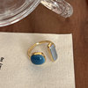 Design advanced fashionable brand ring, European style, trend of season, high-quality style, light luxury style