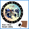 StrayKids Ateez NCT Star Creative Creative Clock Clock Clock Clock Simple Watch Swing Gifts to Map