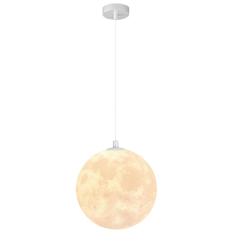 Planet Moon Bar Comedor Lámpara Lunar Lámpara Pasillo Decoración de Lámpara de Dormitorio Cabecera de cama