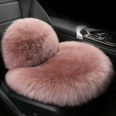 Wool pad – Motors Cushion - wool-integrated-pad-square-cushion-lumbar-support-lotus-root-color