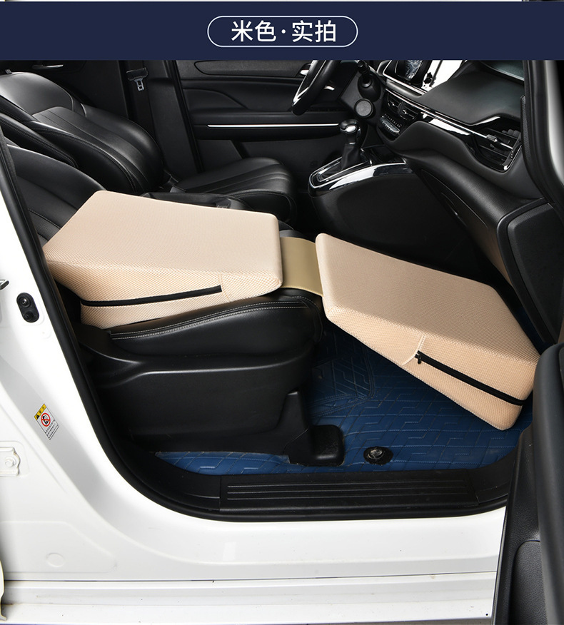 Car Travel Foldable Flat Lying Mat Mattress for Self-Driving Nap, Filling Mat for Front and Rear Passenger Sleeping
