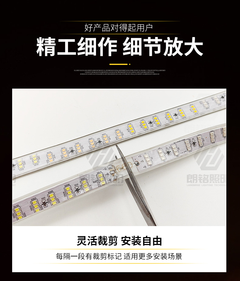 RGB farbenfrohe Wasserfalllichter-Lichtschleife Outdoor dekorative Atmosphäre wasserdicht sechsfarbige Marquee-Lichtschleife Schild Tür LED-Lichtschleife