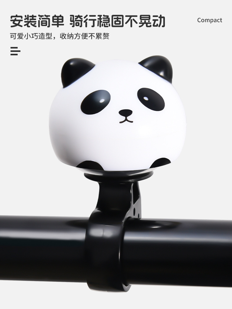 Bell de bicicleta de montaña lindos dibujos animados para niños scooter equilibrio coche personalidad alta voz de decibelios campana coche infantil