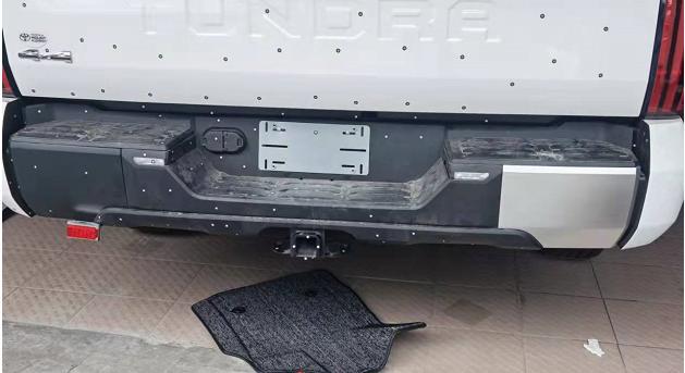 Suitable for 22 Models of Toyota Tundra Handle Modification Trunk Door Handle Single/Double Hole Decorative Sticker Nuh