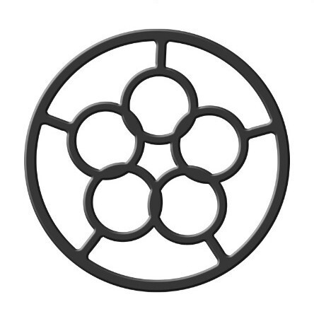 厨房煤气灶通用支架配件燃气灶辅助炒菜锅炉架防滑铸铁防晃奶锅架|undefined