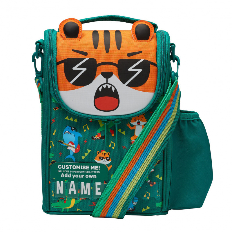 Bolso de comida australiano Bolso de doble capa Fiambrera Escuela primaria Niños Bolsa impermeable