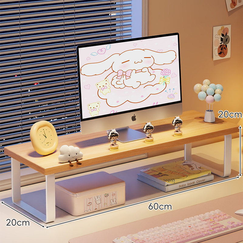 Soporte Elevador de Monitor, Elevador para Escritorio y Oficina