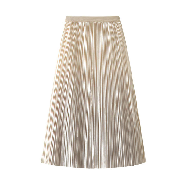 Elegant pleated skirt