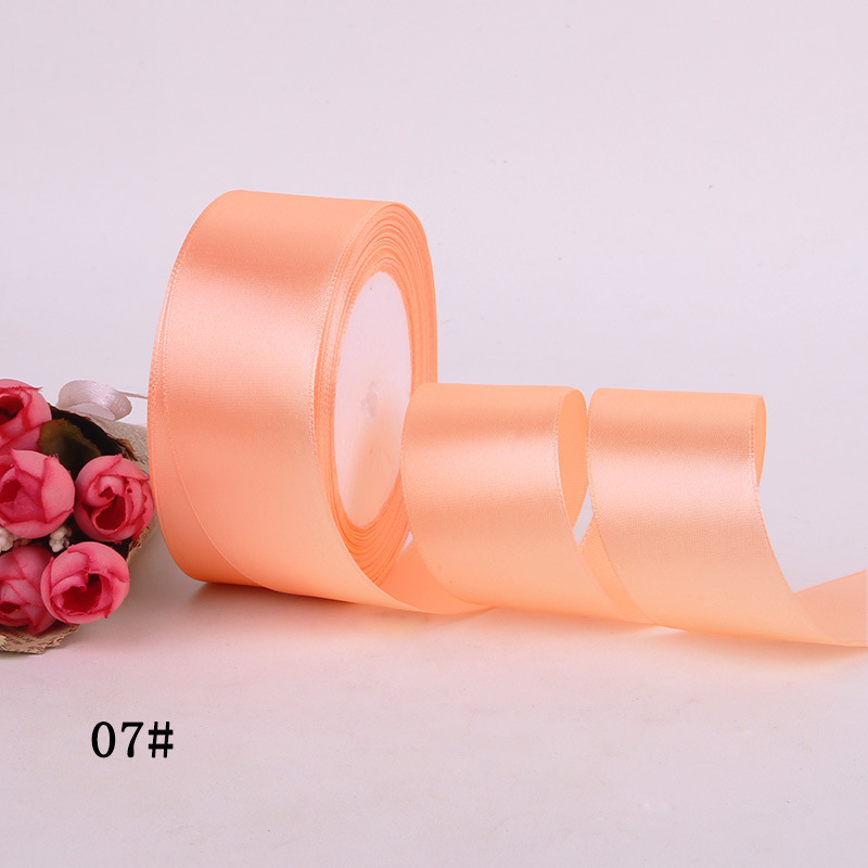 4cm cintas flores ramo de flores rosas correa de decoración mano DIY cuerda trenzada cinta de regalo cinta cinta cinta de seda de color sólido