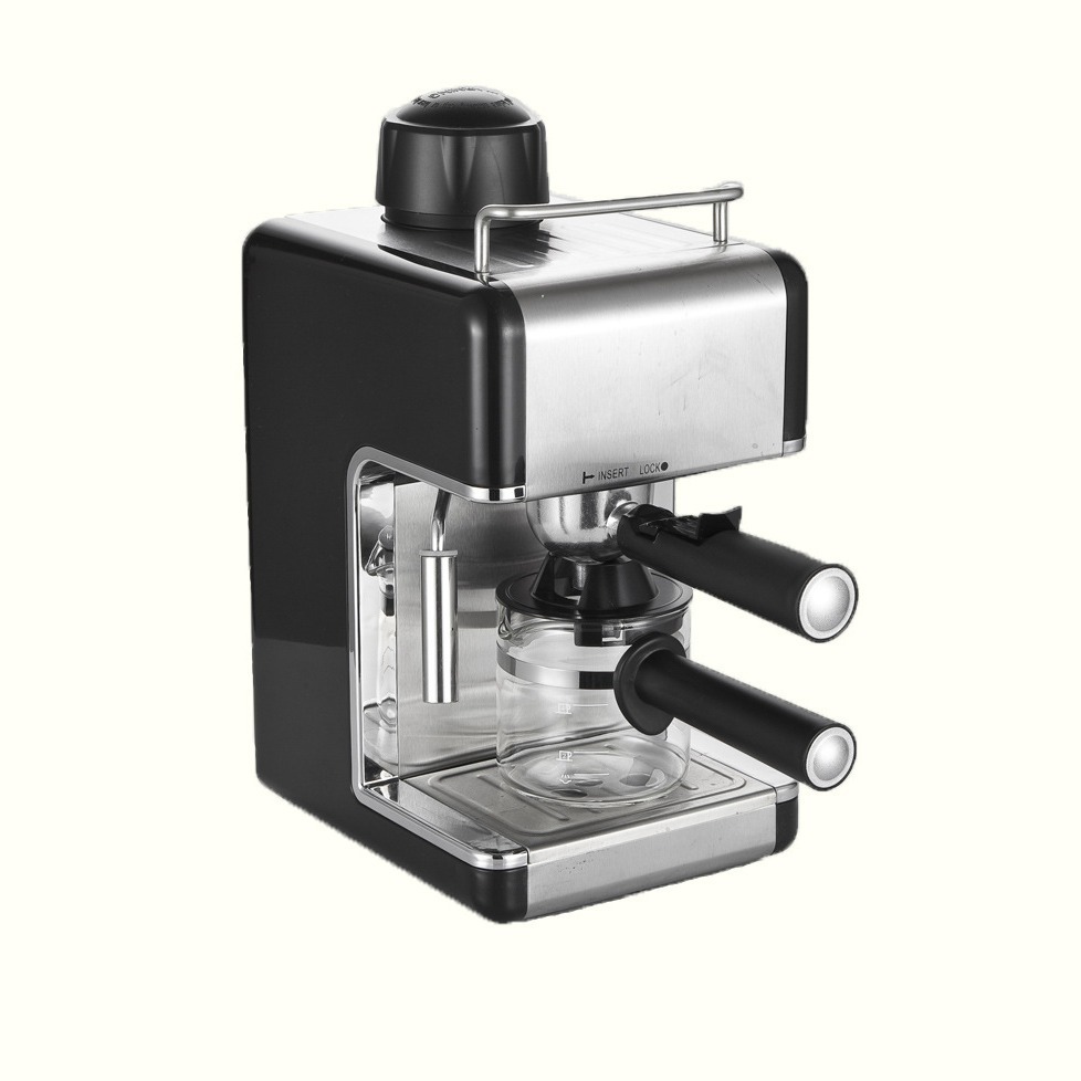 Coffeldy3.5 bar máquina de café de acero inoxidable italiano semiautomática máquina de café de presión de espuma de leche hogar