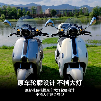 accessories for retro scooter — Motorcycle front windshield