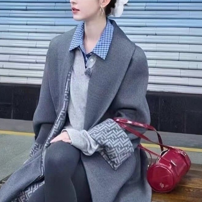 Original High-Quality Korean Authentic Findkapoor Armpit Shoulder Bag Fashionable Cylindrical Hand-Held Women's Bag