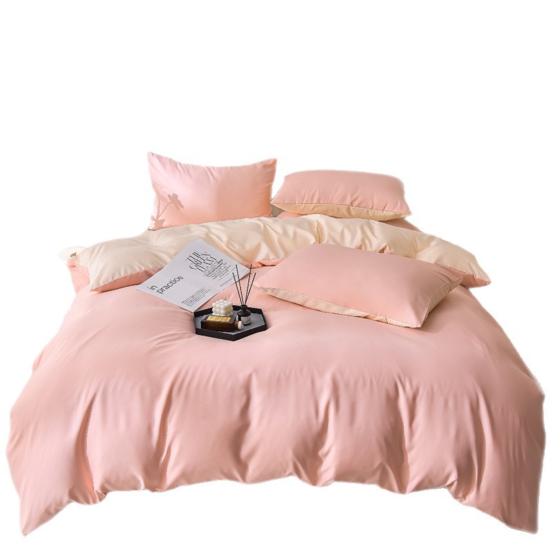 Ice Silk Cooling Duvet Cover For Single Bed Breathable Summer Set_voghion.com