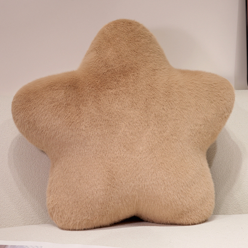 Nuevos adorables almohadas nórdicas creativas pequeñas estrellas pentagramas colgantes juguetes de peluche muñecas regalo
