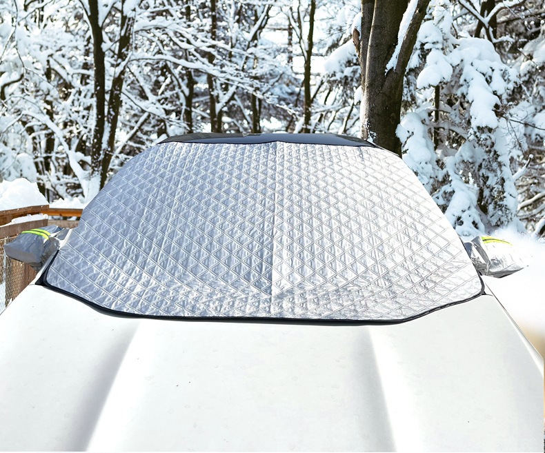 Car sun visor strong magnetic car snow shield snow shield thickened frost dust cover factory direct cross-border quality