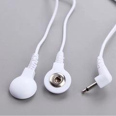 Dc 2.5mm 1ドラッグ2/1ドラッグ4ボタン式電極線マッサージ器部品